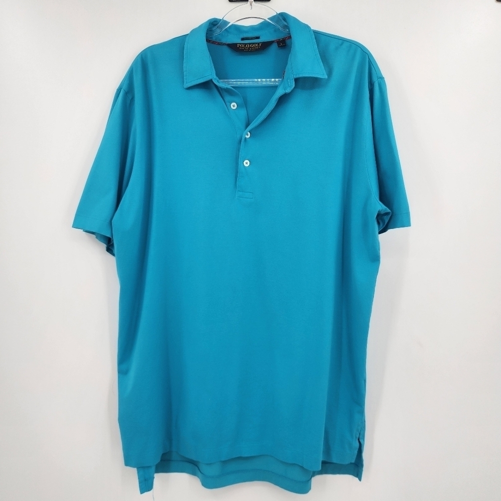 Polo Golf Ralph Lauren Short Sleeve Polo Shirt Mens Size Large Vintage Lisle